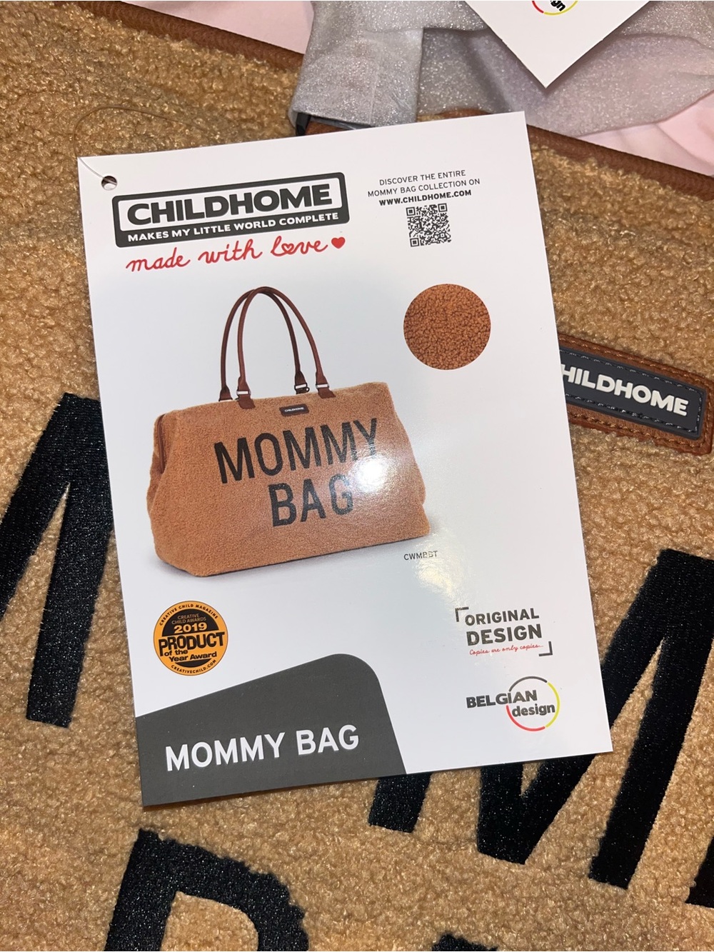 Mommy Bag Set with Matching Pouches - Brown Mommy Essentials Set - Picture 2 of 5